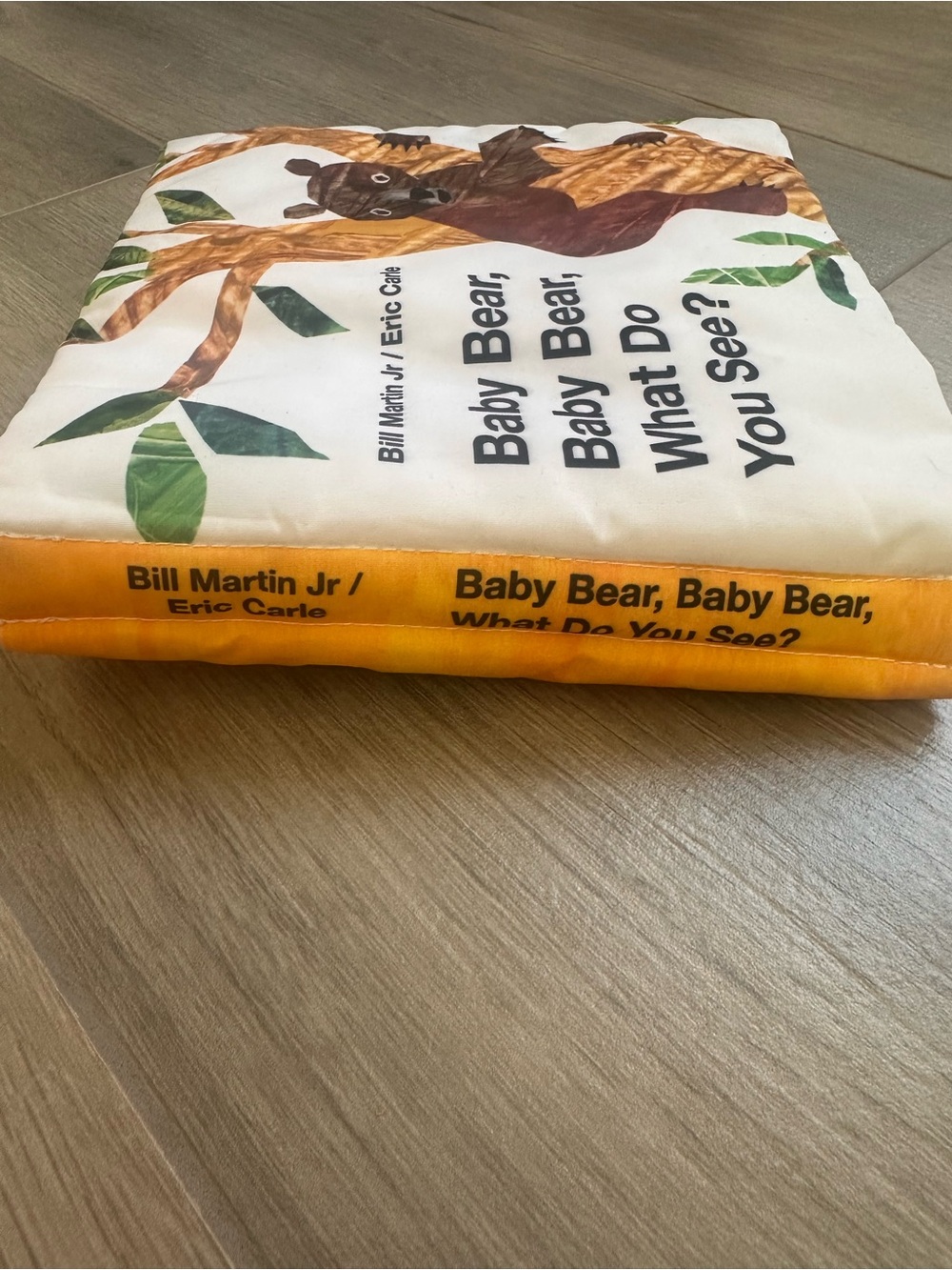 Vintage Baby Bear, Baby Bear Cloth Book